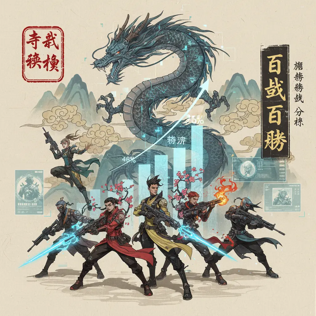 遊戲勝率 - 特戰英豪