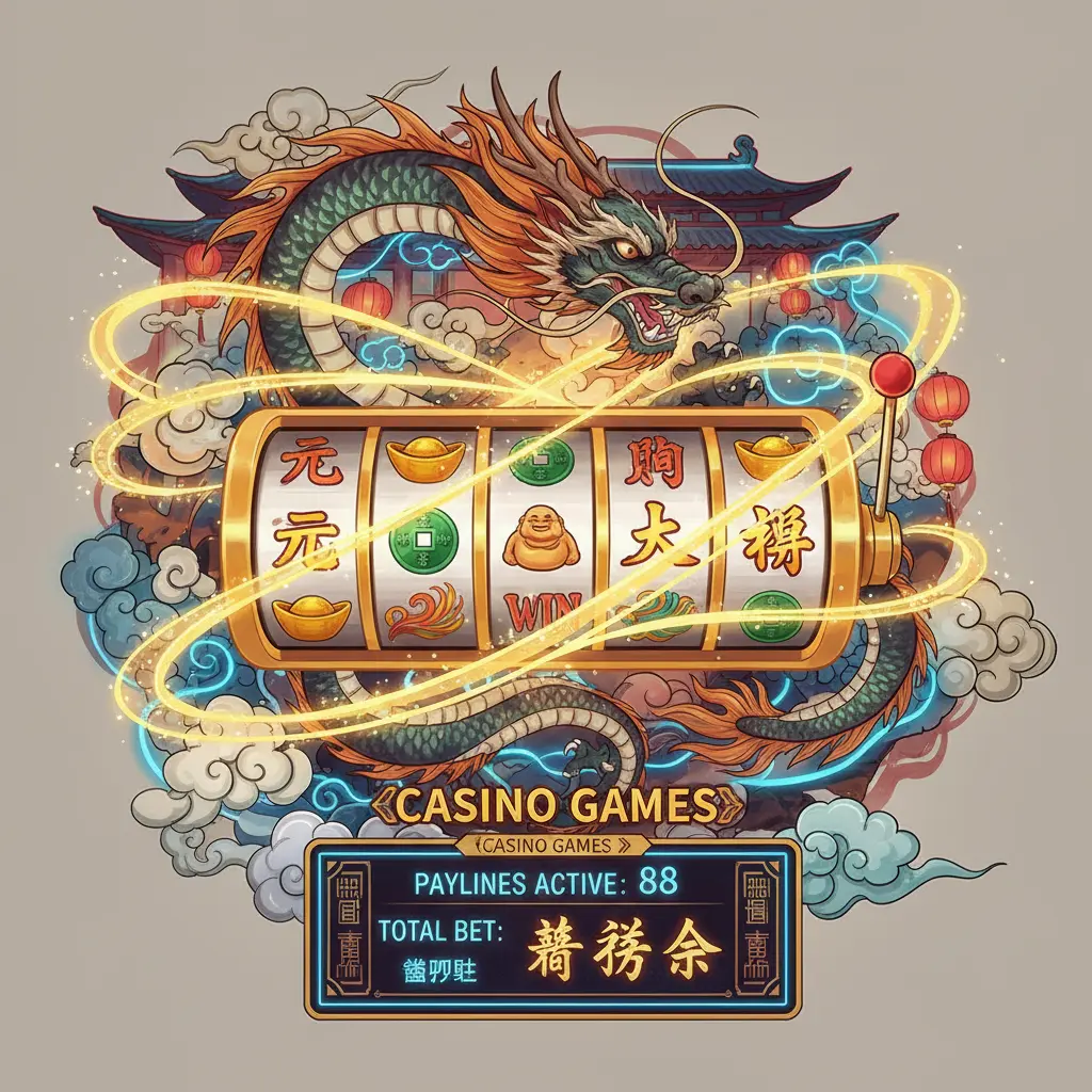 老虎機支付線 - 賭場遊戲