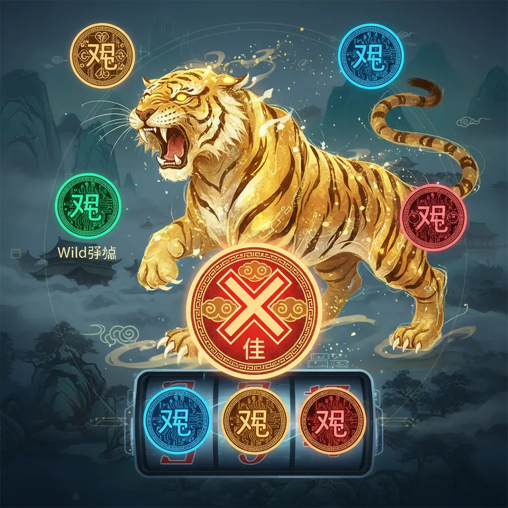 老虎機Wild符號 - Multiplier