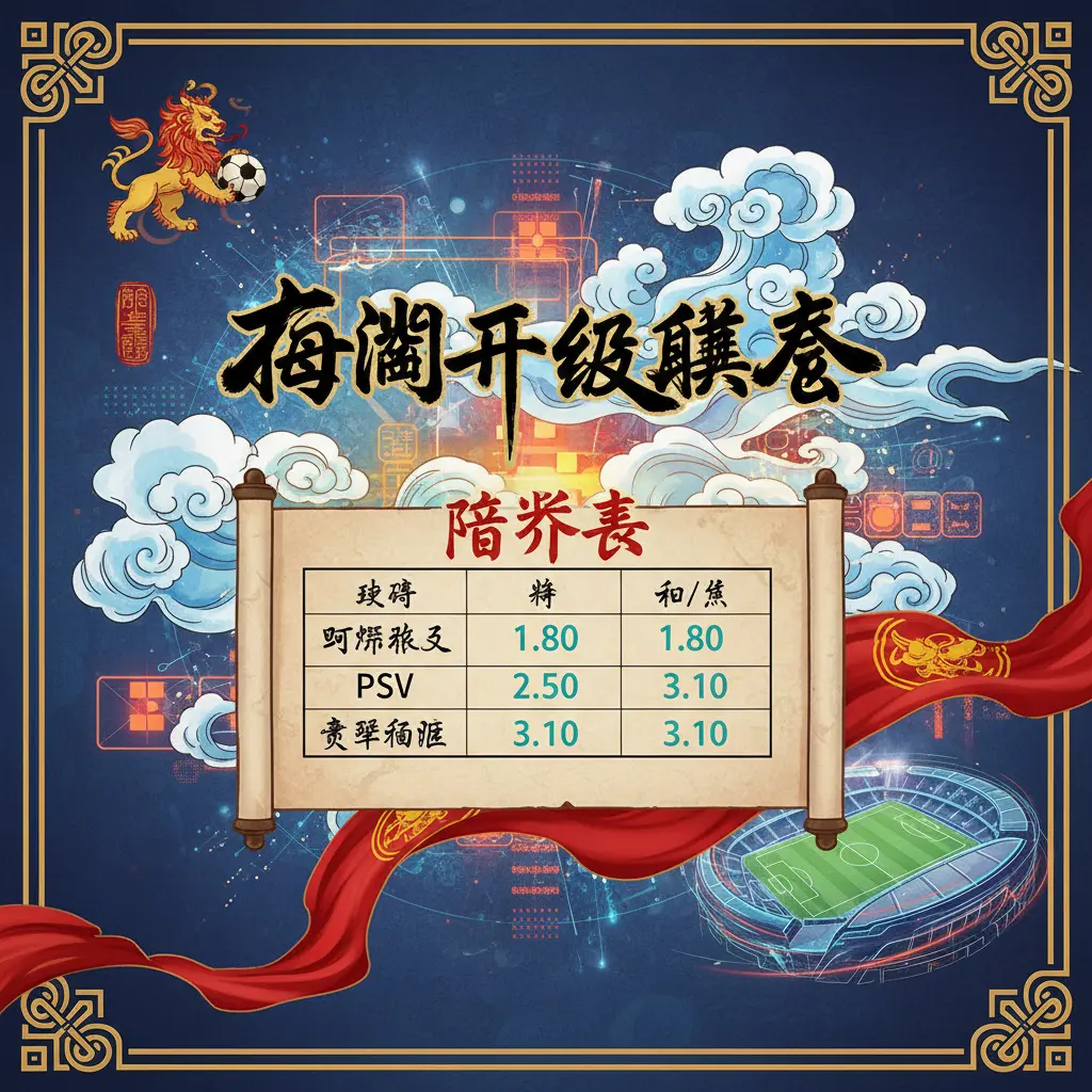 賠率表 - 荷蘭甲級聯賽