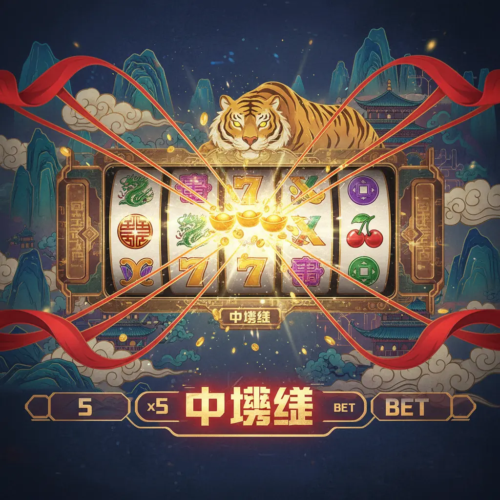 吃角子老虎機玩法 - 中獎線