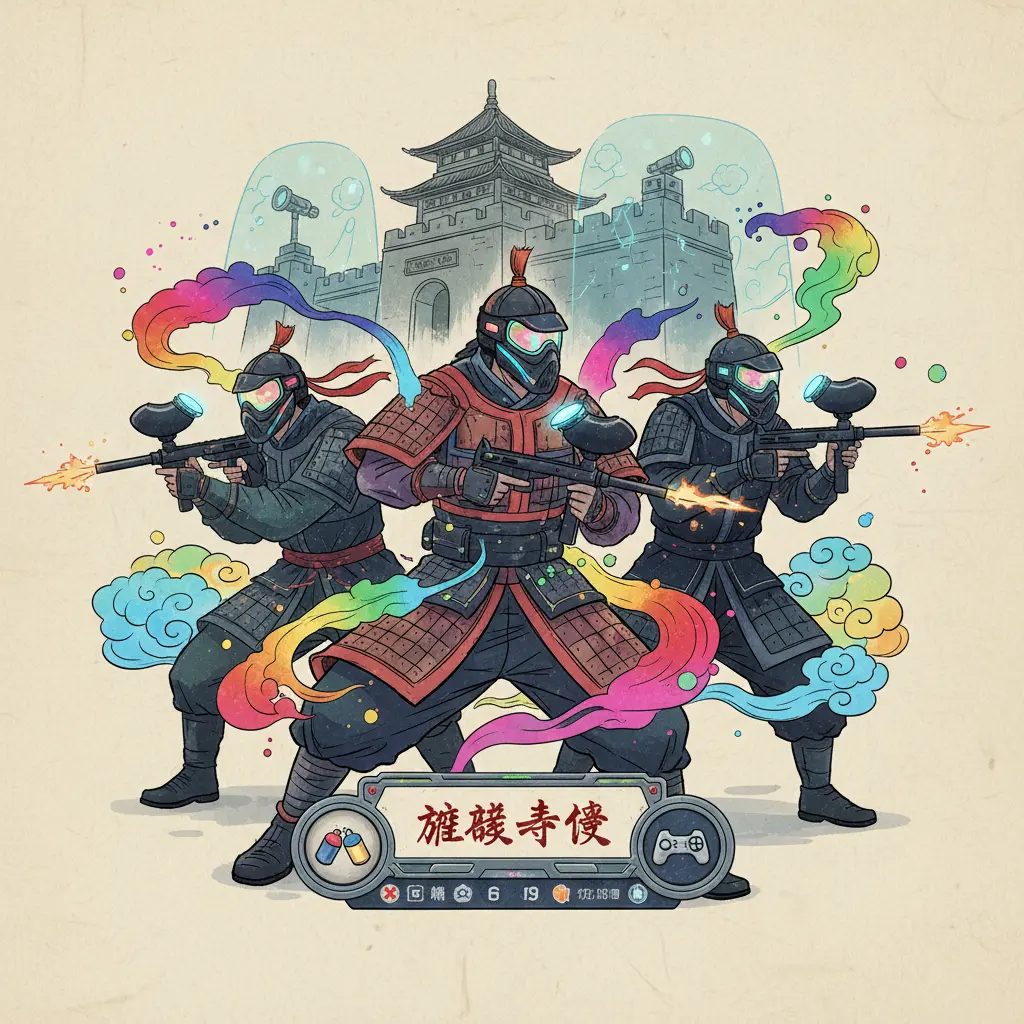 遊戲體驗 - 漆彈大戰