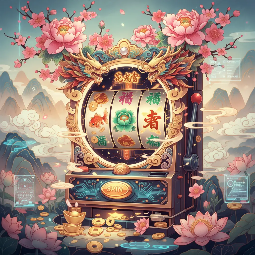 吃角子老虎機 - 花開富貴