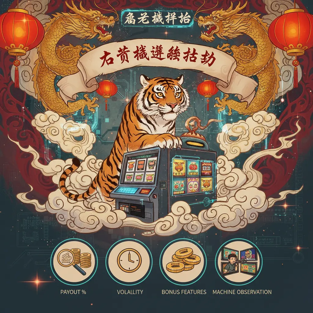 角子機玩法 - 老虎機選臺技巧