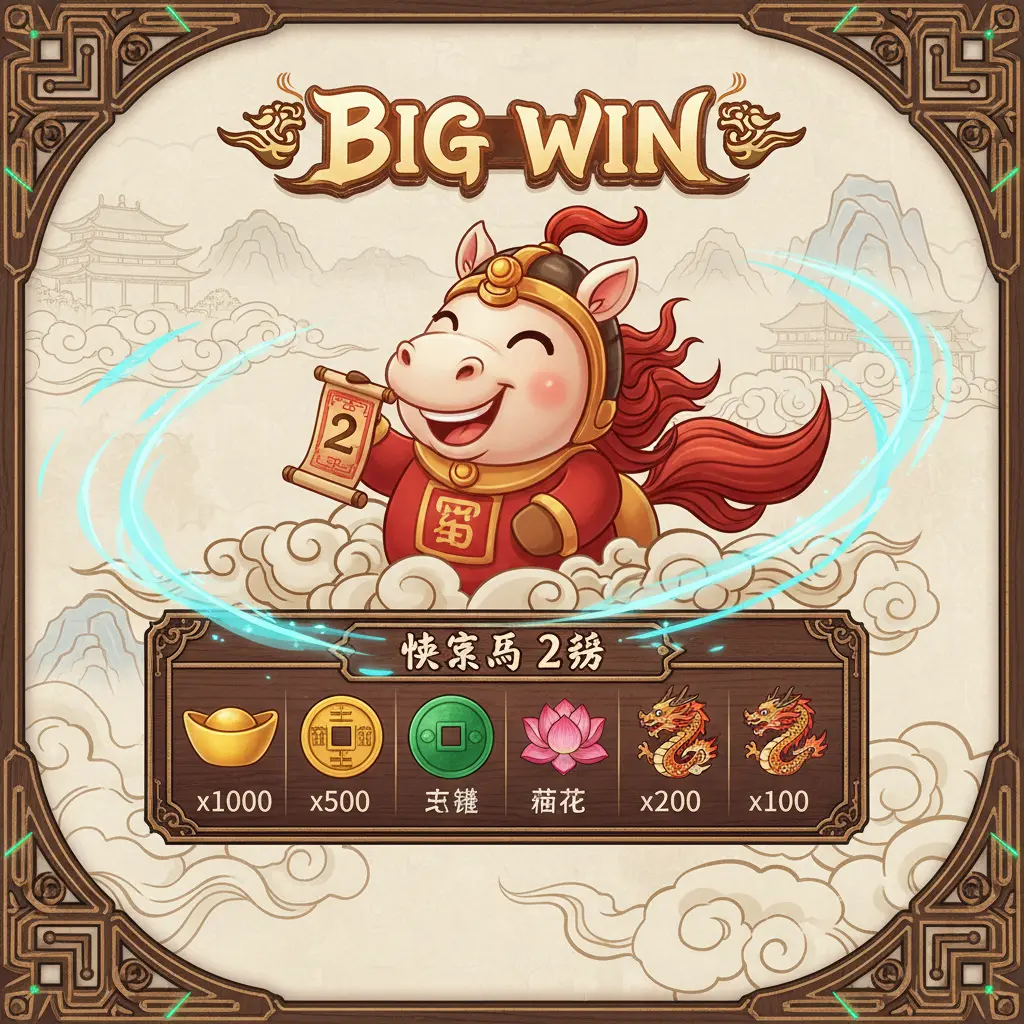 老虎機賠率表 - 快樂馬 2號