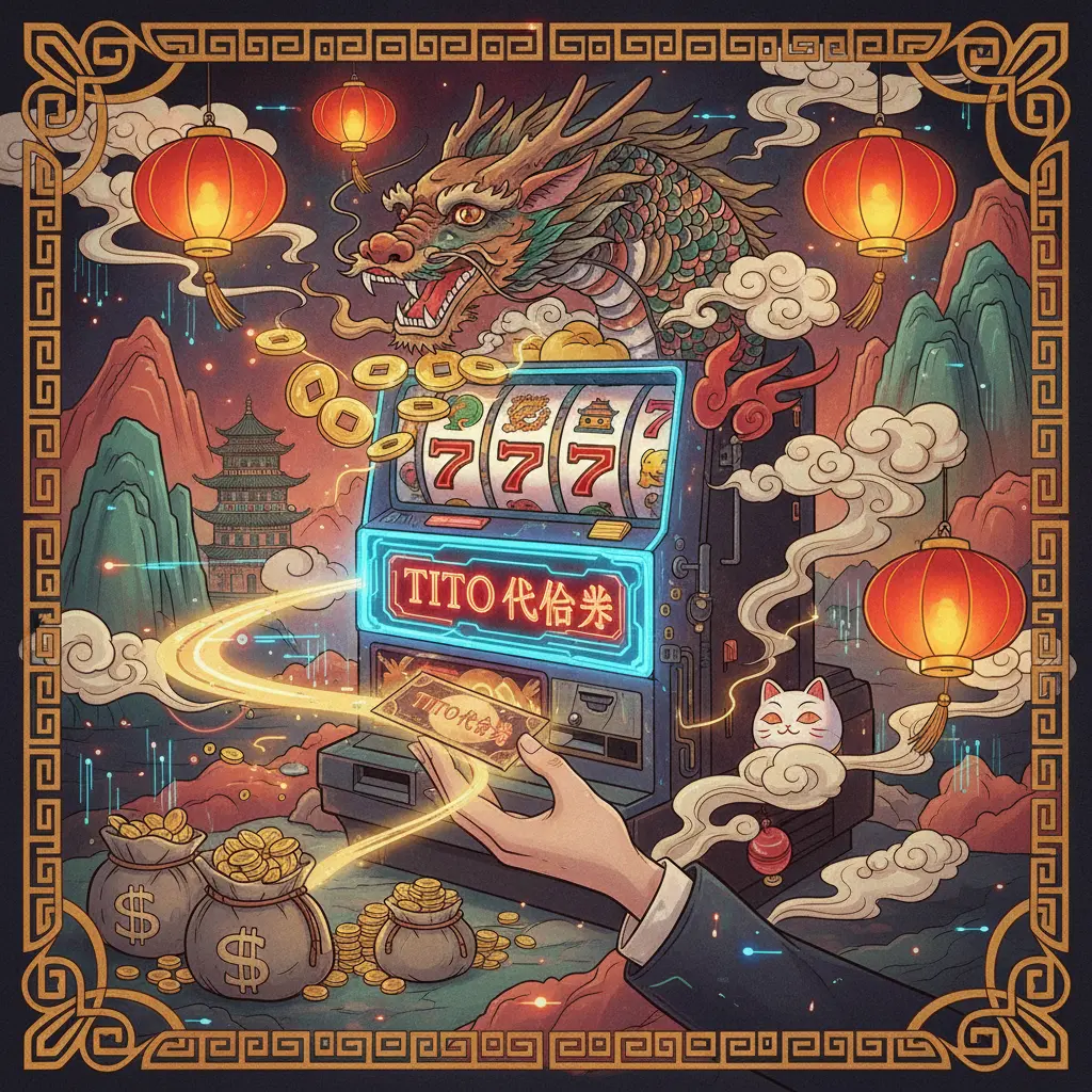 吃角子老虎機玩法 - TITO代金券