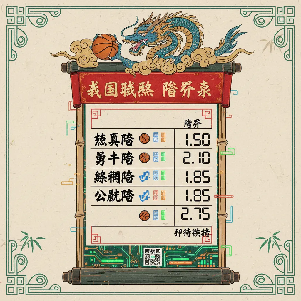 賠率表 - 美國職籃