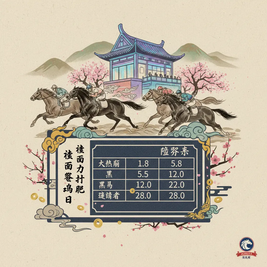 賠率表 - 維多利亞打吡賽馬日