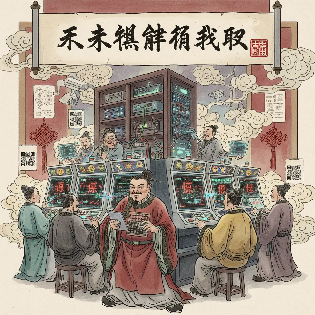 老虎機詐騙 - 老虎機房