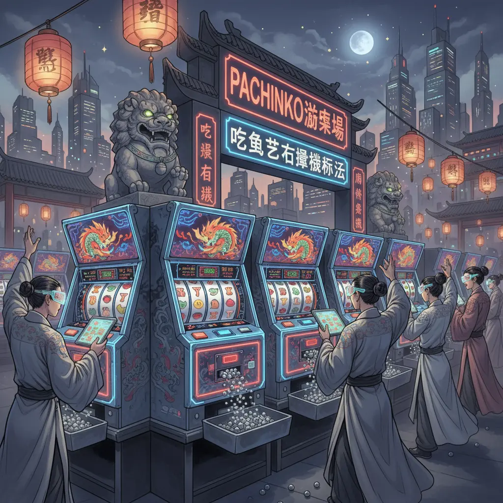 吃角子老虎機玩法 - PACHINKO遊樂場
