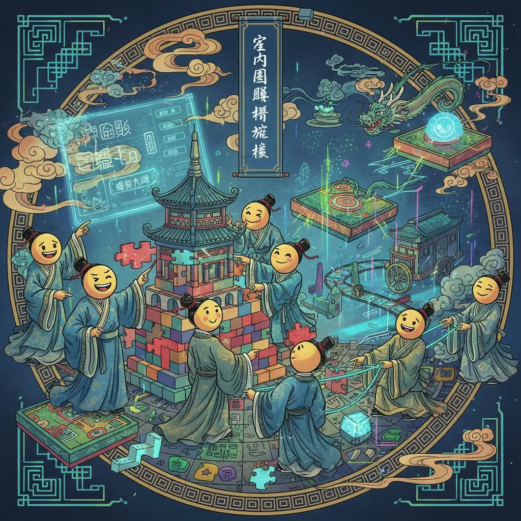 遊戲主題 - 室內團隊凝聚遊戲