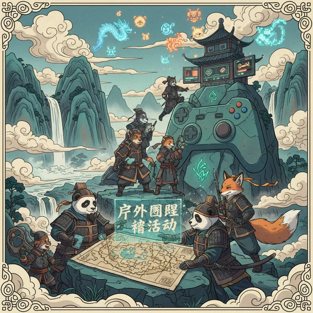 遊戲主題 - 戶外團隊凝聚活動