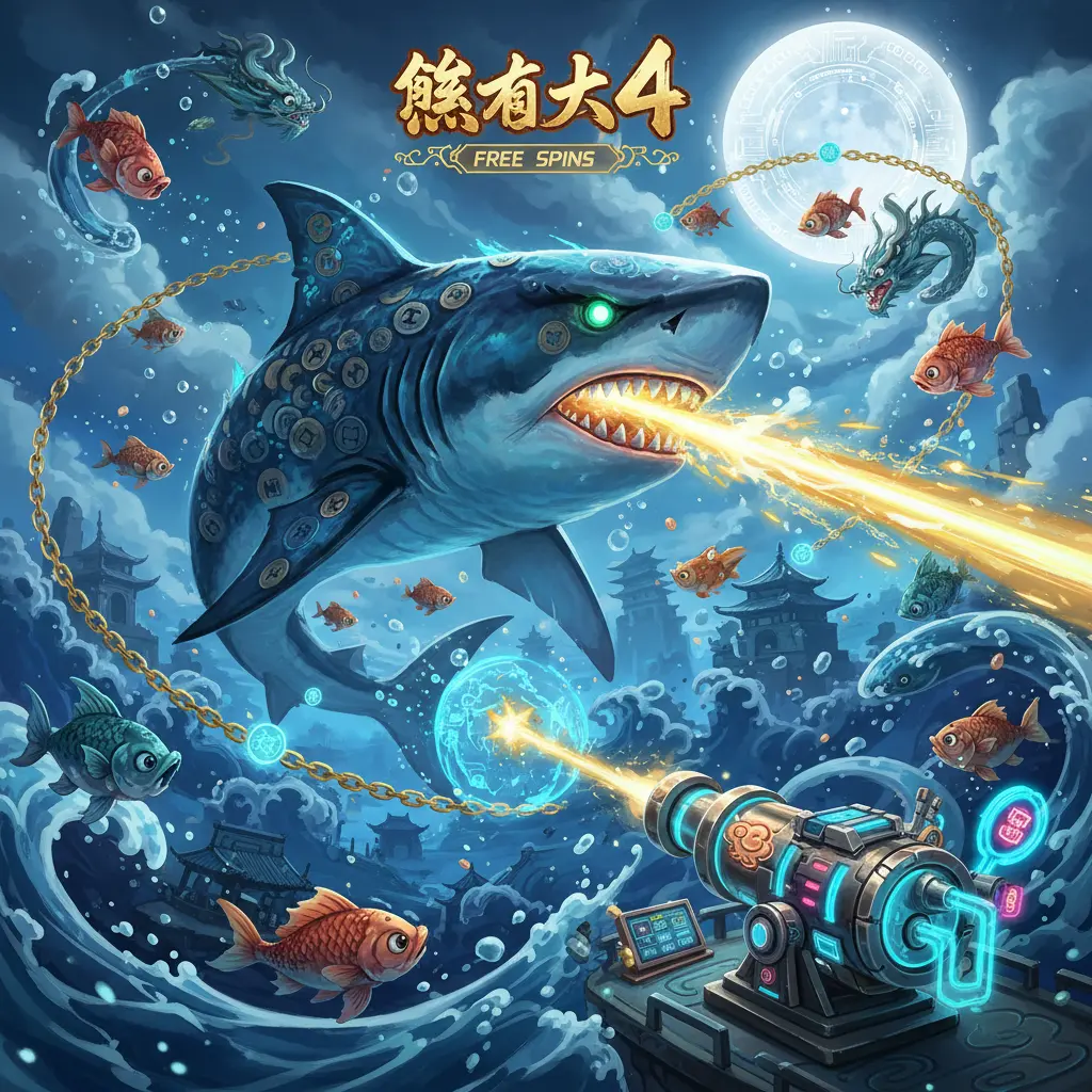 捕魚機遊戲 - 鯊很大4