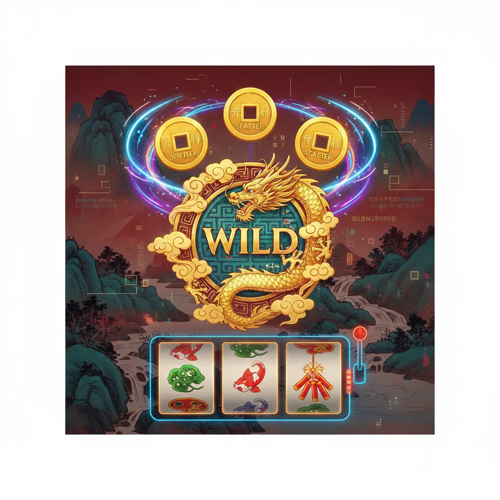 老虎機Wild符號 - 分散符號