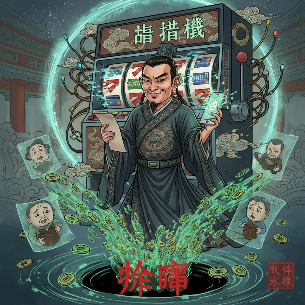 老虎機詐騙 - 陳男